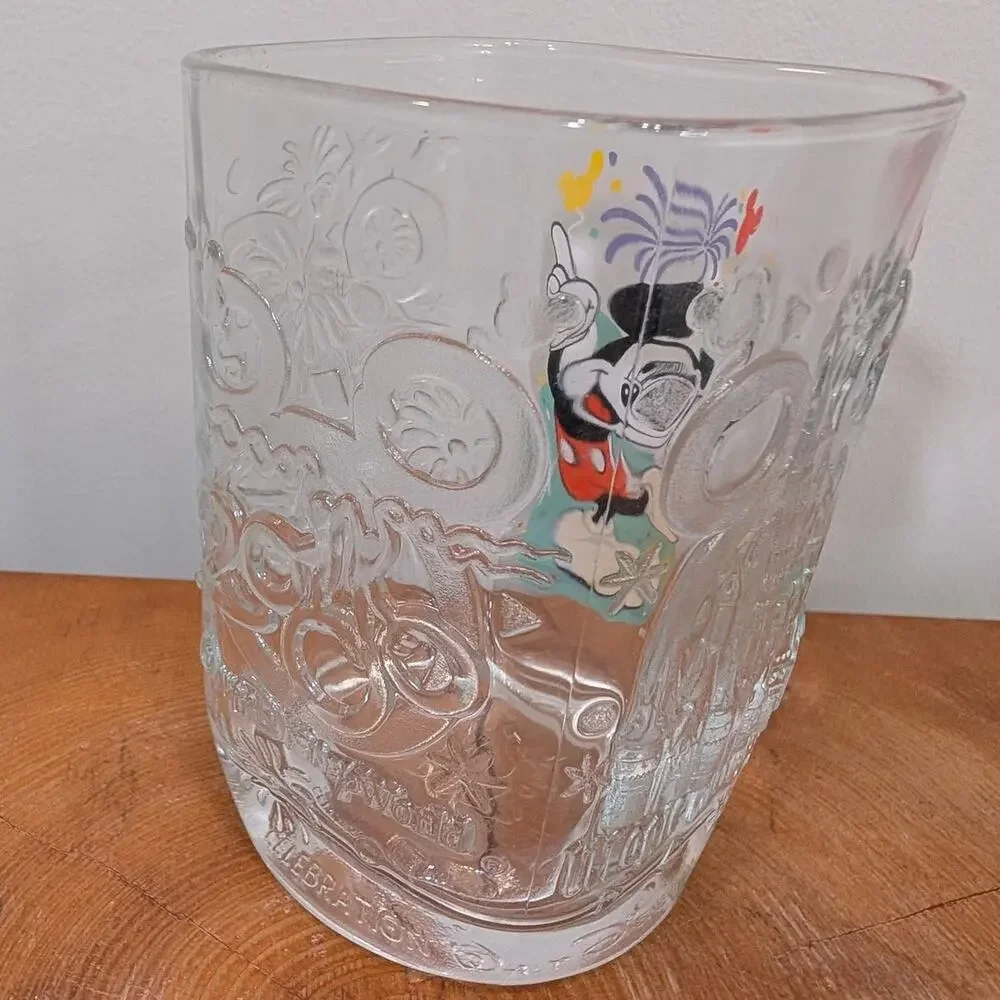 Vintage Walt Disney World 2000 Celebration Mickey Mouse 3D Cup By McDonalds